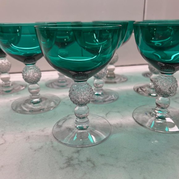 (9) Vintage Liquor Cocktail Golf Ball Stiegel Green by MORGANTOWN, 1939-… - Picture 2 of 5